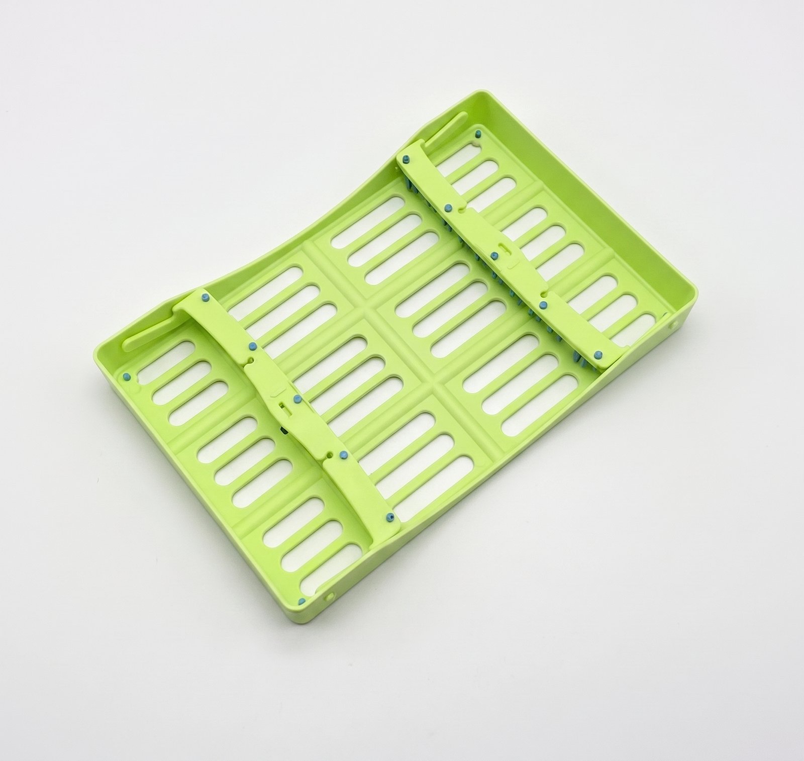 Plastic Dental Sterilization Cassette Box Tray Rack 5/7/10 Instruments Autoclave - Image 2