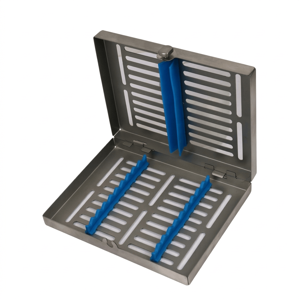 Dental Sterilization Cassette Autoclave Tray Removable Rack 5 7 10 15 20 Instrument - Image 6