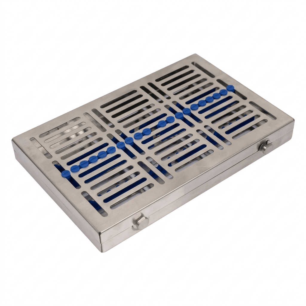 Dental Sterilization Cassette Autoclave Tray Removable Rack 5 7 10 15 20 Instrument - Image 10