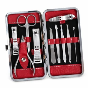 Ten-Piece Manicure Case Set