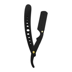 Perforated-Handle Razor Holder