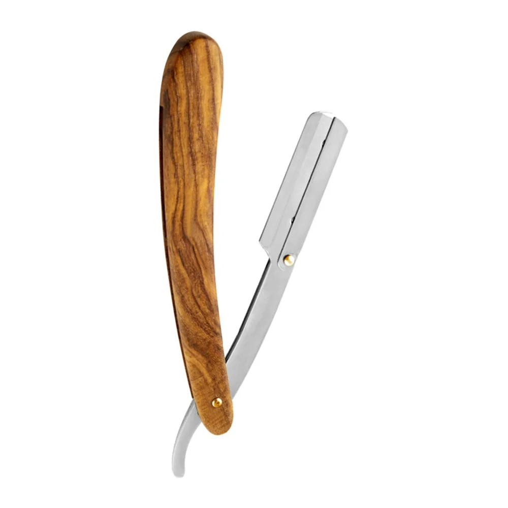 Wood-Effect Razor Holder