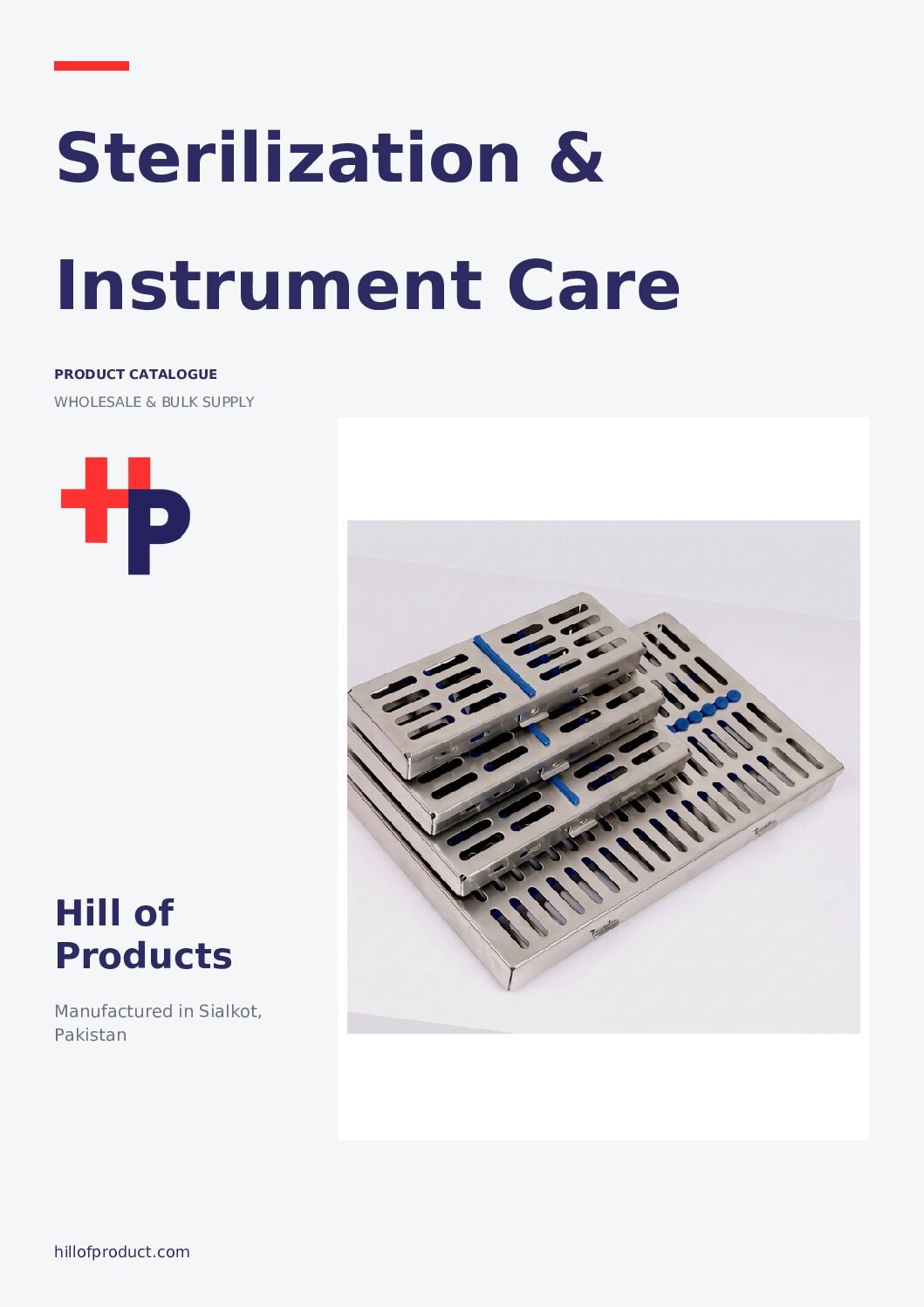 Hill of Products Implant Boxes Catalogue Cover