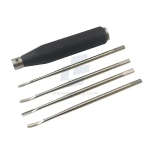 Equine Dental Extraction Elevators Teflon Handle Set of 4